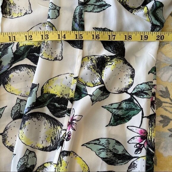 love, fire Lemon Print Open Style Duster - Medium - Picture 7 of 9